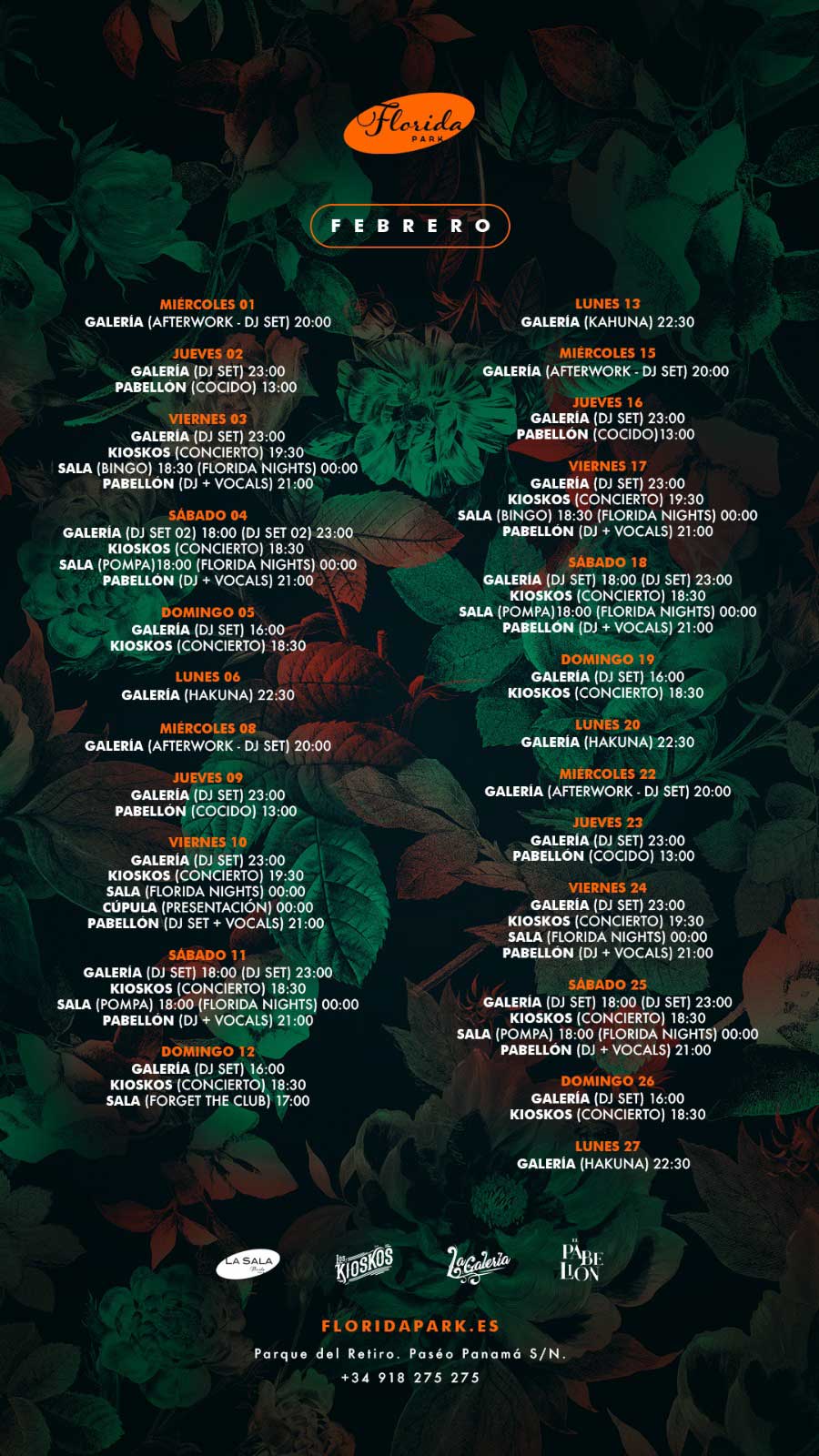 programacion-febrero-florida-park-madrid
